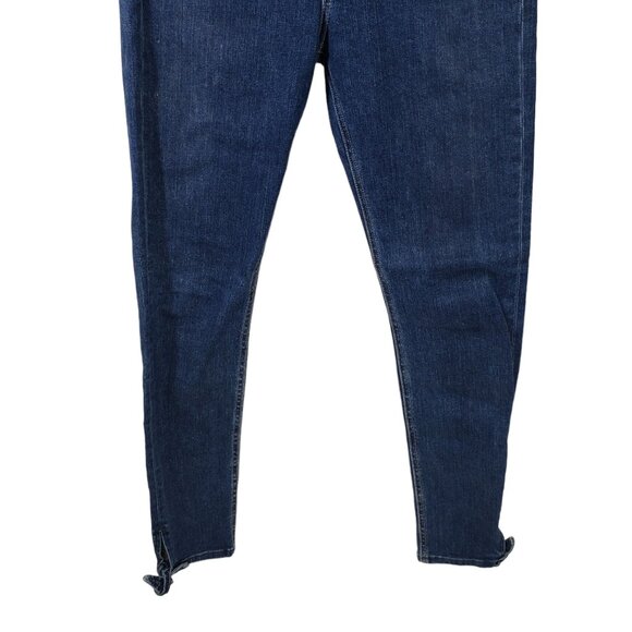 Rag & Bone Womens Stevie Capri Skinny Paz Dark Wash Jeans Size 26 Blue Denim - Picture 6 of 12